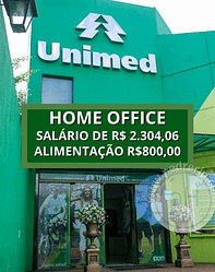 Vaga em Home Office  com Salário de R$ 2.304,06 + Vale Alimentação de R$ 800,00! Apenas Ensino Médio Necessário! Unimed abre Vaga para Assistente de Declaração de Saúde!