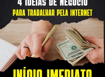 Como trabalhar pela internet: 4 ideias de negócios