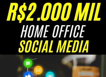 TRABALHAR EM HOME OFFICE: INTELIGÊNCIA COMERCIAL CONTRATA PARA TRABALHAR DE CASA NO SETOR DE SOCIAL MEDIA – COM SALÁRIO DE R$ 2.000,00 MIL