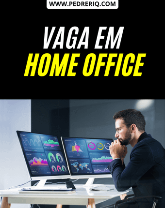 vaga home office - VAGA HOME OFFICE PARA TRABALHAR DE CASA COMO ANALISTA DE SUPORTE JUNIOR