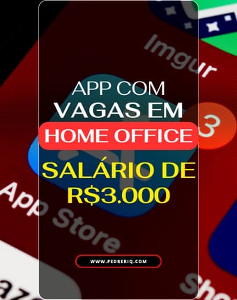 vagas de emprego 1 - Aplicativo com Vagas de Emprego em Home Office