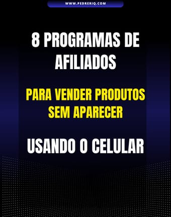 AFILIADOS - Plataforma de Afiliados para Ganhar Dinheiro Sem Aparecer