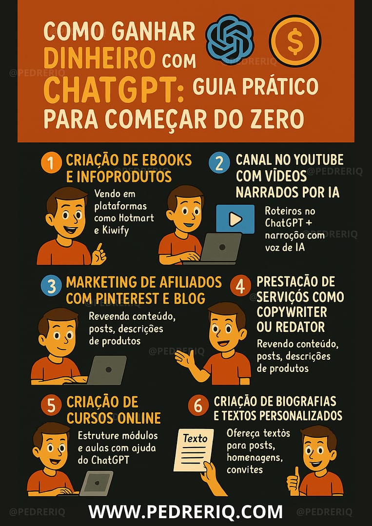 como ganhar dinheiro com chatgpt - 💰 Como Ganhar Dinheiro com o ChatGPT: Guia Pr&aacute;tico para Come&ccedil;ar do Zero