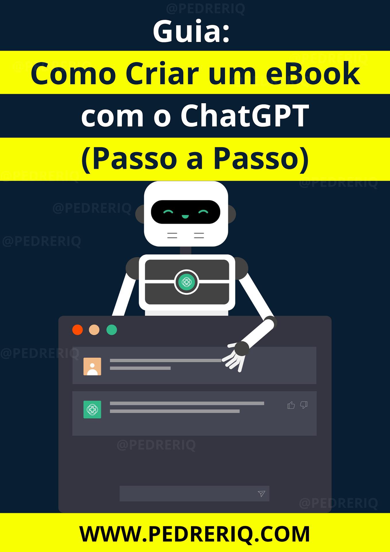 Mini Guia: Como Criar um eBook com o ChatGPT Passo a Passo - Pedreriq