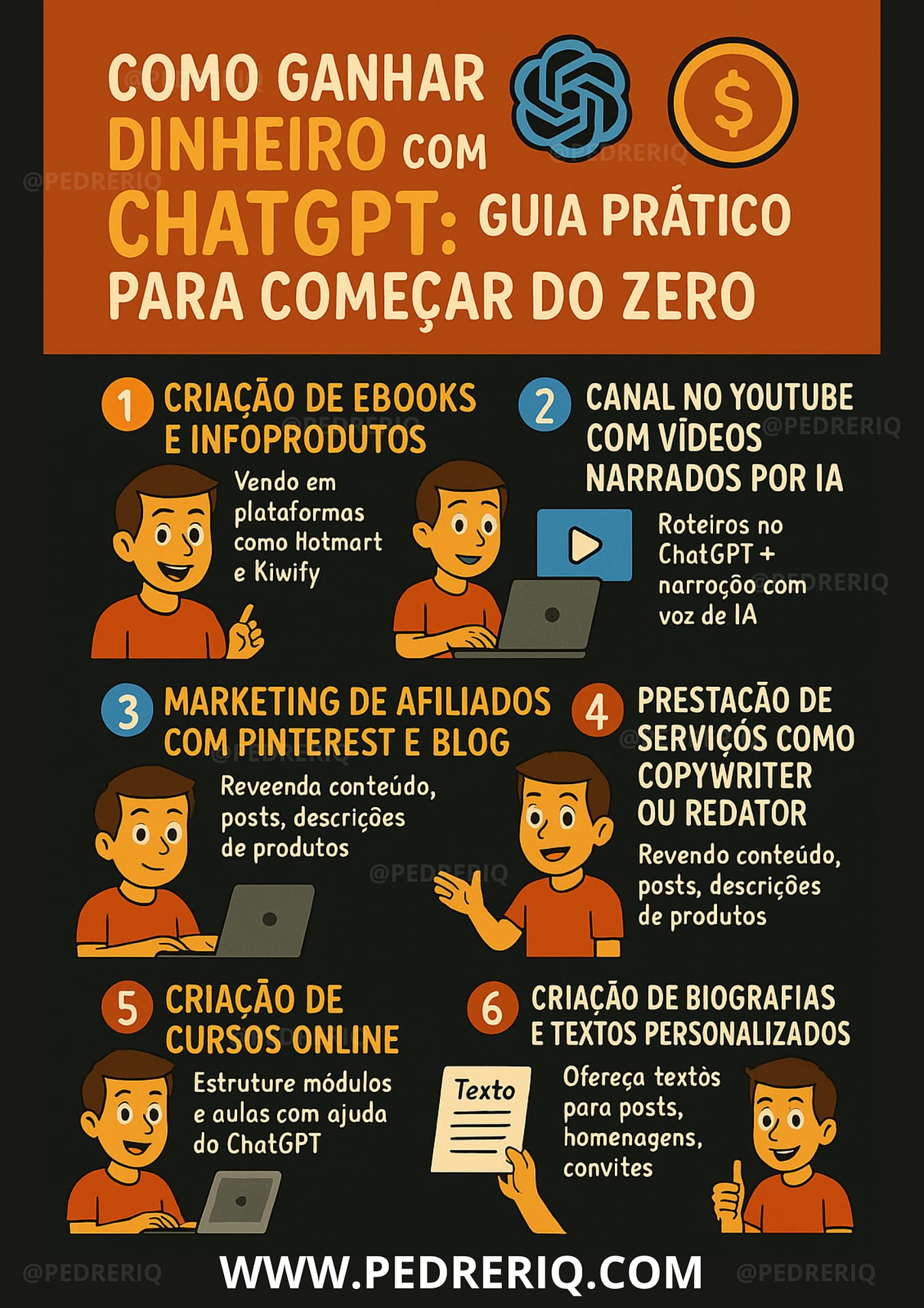 💰 Como Ganhar Dinheiro com o ChatGPT: Guia Prático para Começar do Zero ...